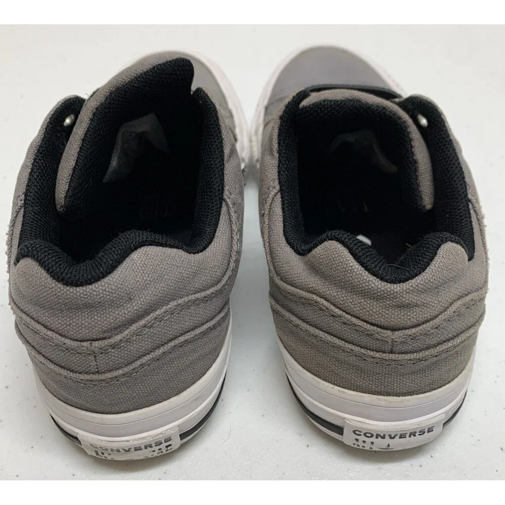 Converse Pro Blaze Shoes Sneakers Youth 13 Gray Star Chevron Canvas